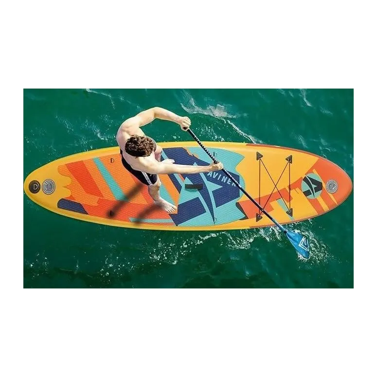 Deska SUP Pompowana Aviner Paddle Board Z Wiosłem Do Pływania Torba 305 cm Torba