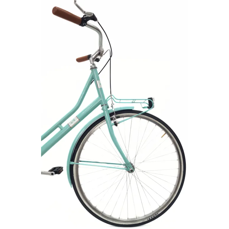 Miejski Rower Damski 26 Młodzieżowy Vintage Bagażnik Oświetlenie Holenderka