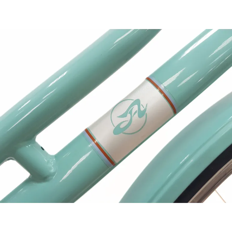 Miejski Rower Damski 26 Młodzieżowy Vintage Bagażnik Oświetlenie Holenderka