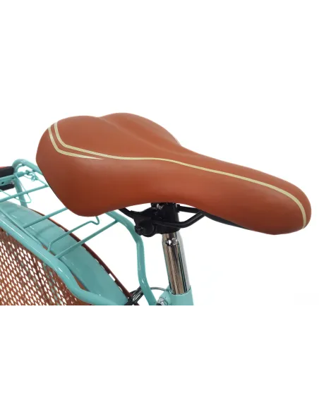 Miejski Rower Damski 26 Młodzieżowy Vintage Bagażnik Oświetlenie Holenderka