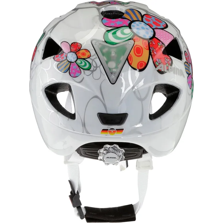 Kask Rowerowy Dziecięcy Alpina Ximo Flash Lekki Wentylacja Biały r. M 49-54