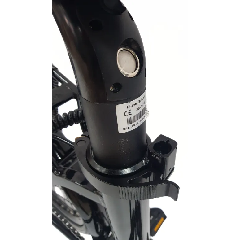 Elektryczny Rower Składany 20 Miejski Nexus Oświetlenie Tarcze Wspomaganie