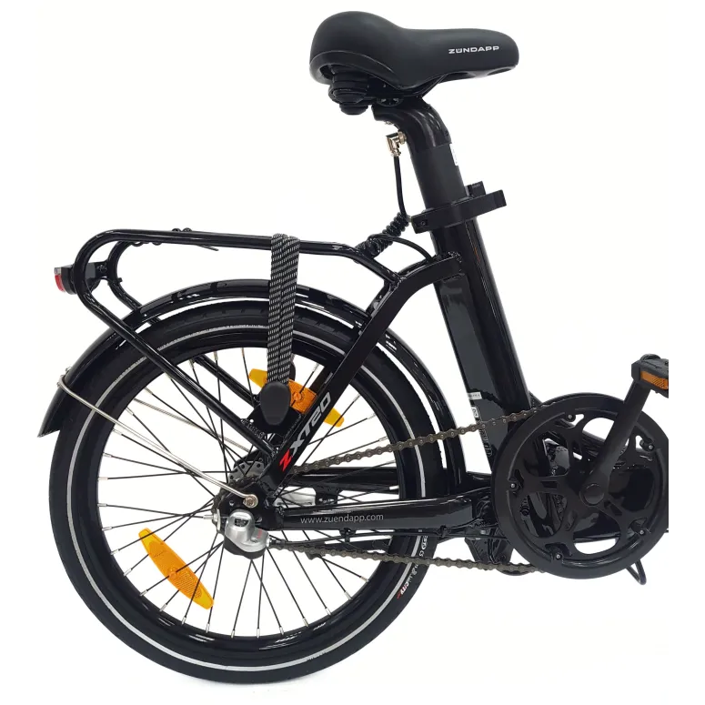 Elektryczny Rower Składany 20 Miejski Nexus Oświetlenie Tarcze Wspomaganie