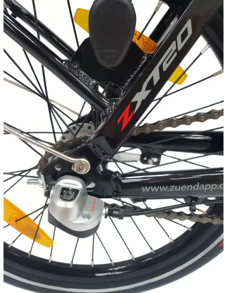 Elektryczny Rower Składany 20 Miejski Nexus Oświetlenie Tarcze Wspomaganie