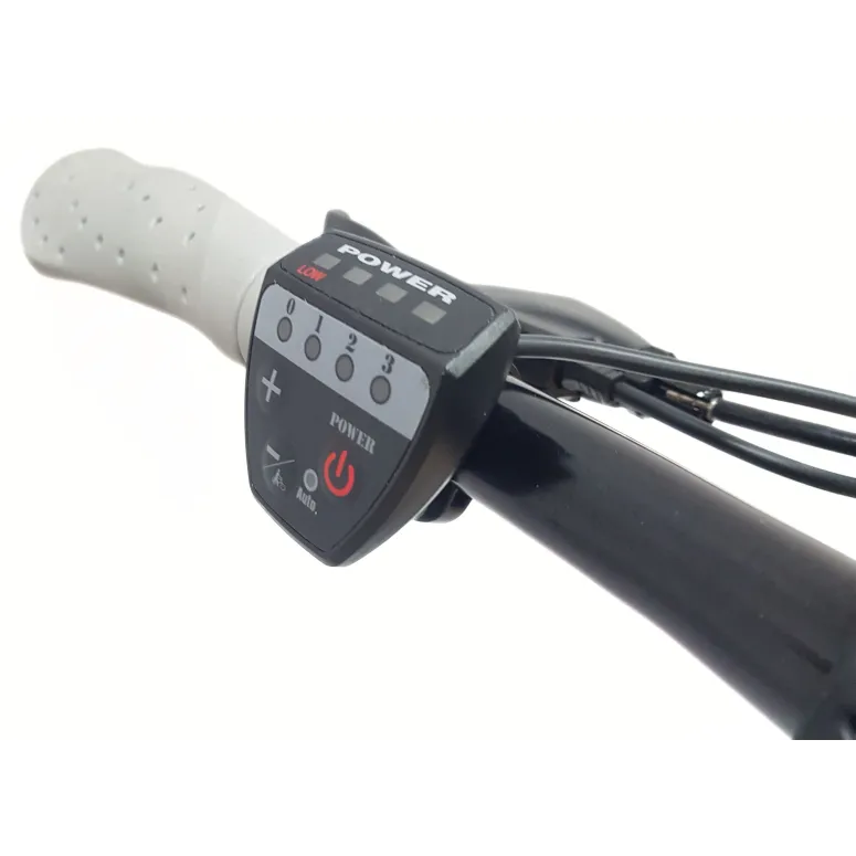 Elektryczny Rower Miejski 28 Męski ALU Revo Wspomaganie Bagażnik Światła