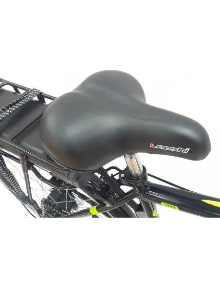 Elektryczny Rower Miejski 28 Męski ALU Revo Wspomaganie Bagażnik Światła