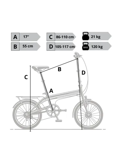 Elektryczny Rower Składany 20 Fatbike ALU Błotniki Światła Dzwonek Stopka