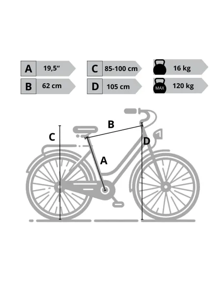 Rower Miejski 28 Damski Alu Nexus 3 Dynamo Światła Dzwonek Koszyk Bagażnik