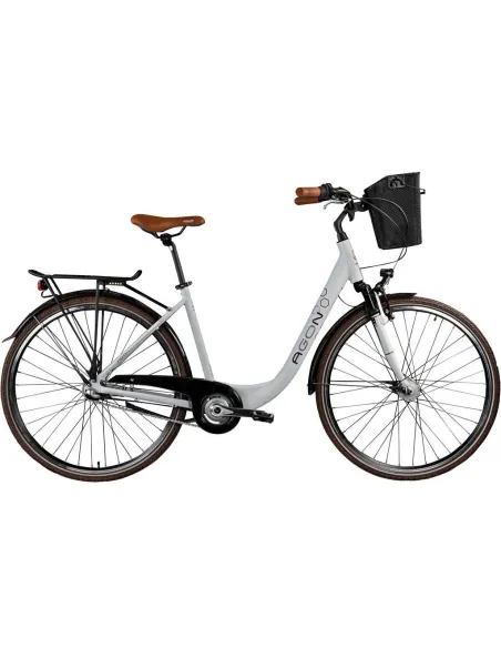 Rower Miejski 28 Damski Alu Nexus 3 Dynamo Światła Dzwonek Koszyk Bagażnik