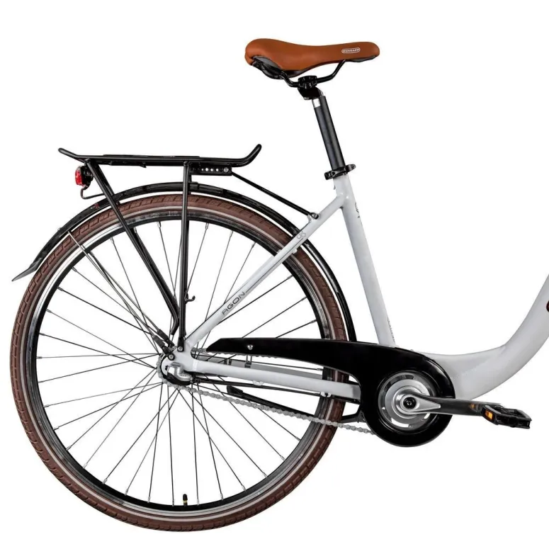 Rower Miejski 28 Damski Alu Nexus 3 Dynamo Światła Dzwonek Koszyk Bagażnik