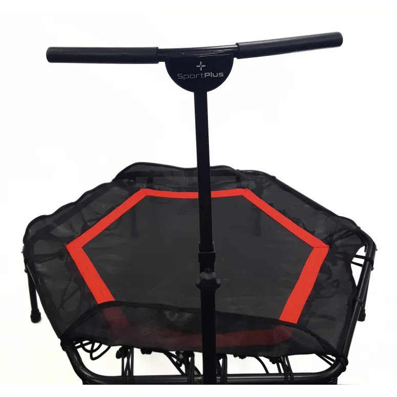 Trampolina Fitness Sportplus+ SP-T-111F Regulacja Wysokości Do Domu Uchwyt