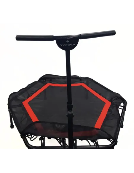 Trampolina Fitness Sportplus+ SP-T-111F Regulacja Wysokości Do Domu Uchwyt