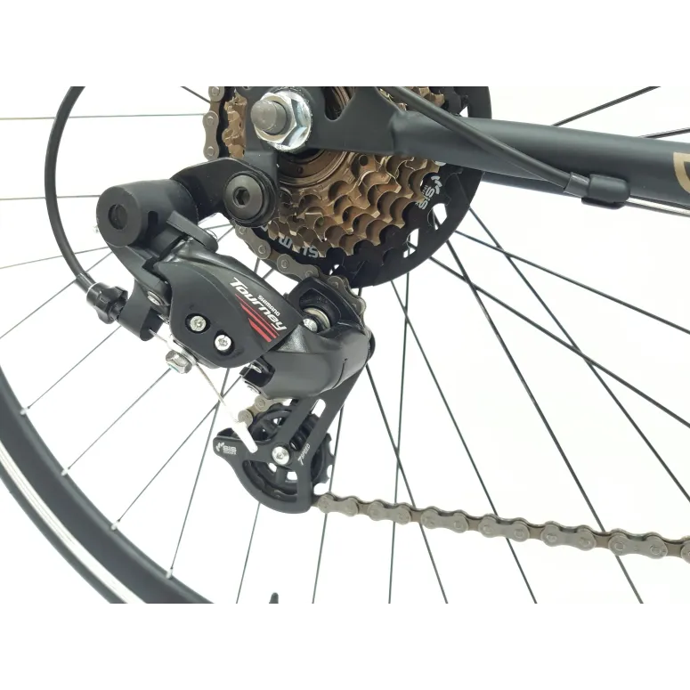 Rower Szosowy Męski 28 Stalowy U-Brake Cyngle Shimano Wyścigowy Kolarzówka