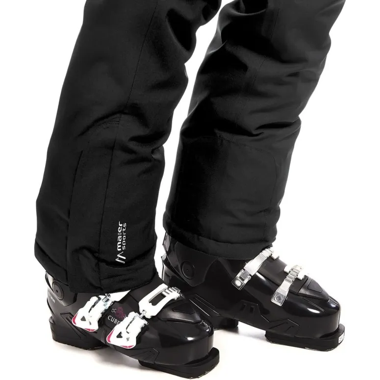 Spodnie Narciarskie Damskie Maier Sports Allissia Slim Czarne 10 000 r. 40