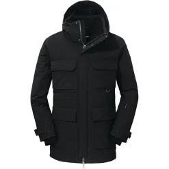 Kurtka Męska Parka Zimowa Schöffel Down Ridgeland Puchowa Czarna r. XXL 54