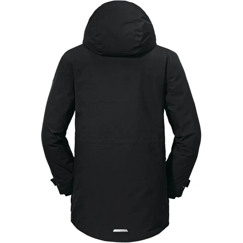 Kurtka Męska Parka Zimowa Schöffel Down Ridgeland Puchowa Czarna r. XXL 54