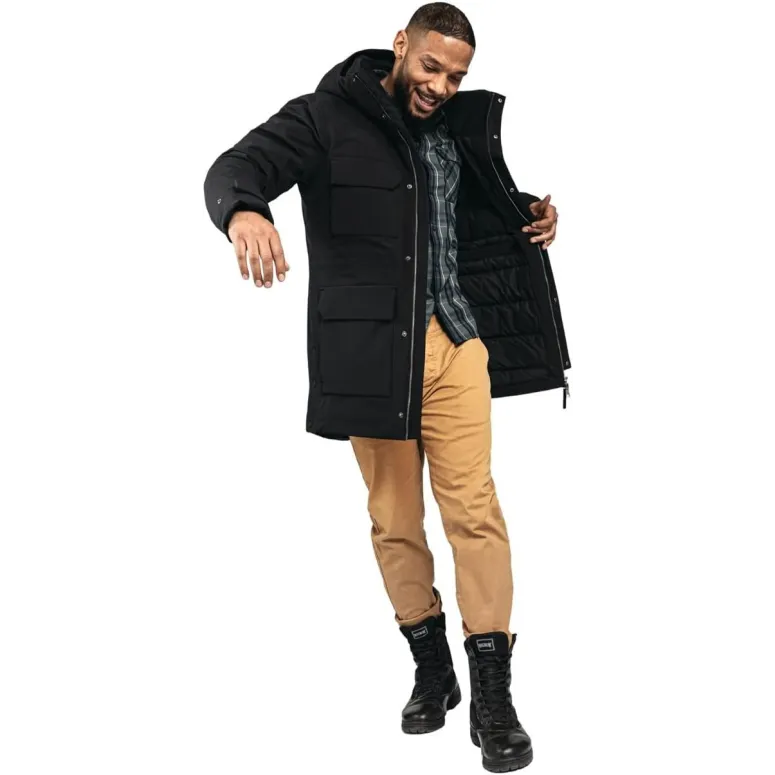 Kurtka Męska Parka Zimowa Schöffel Down Ridgeland Puchowa Czarna r. XXL 54