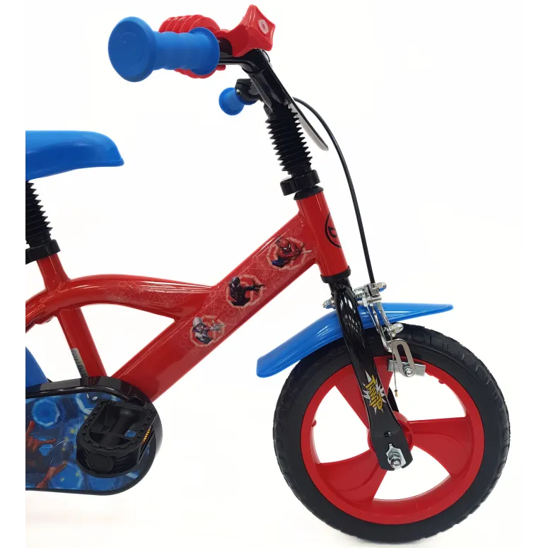 Rower Dziecięcy 12 Stal Ubrake Błotniki Bidon Tarcza Kółka Boczne Chłopięcy