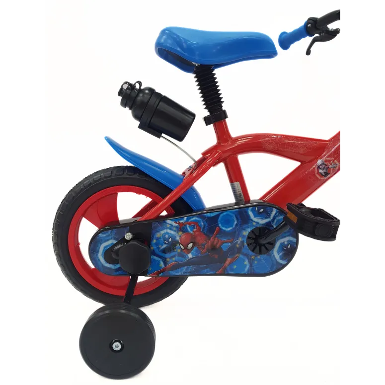 Rower Dziecięcy 12 Stal Ubrake Błotniki Bidon Tarcza Kółka Boczne Chłopięcy