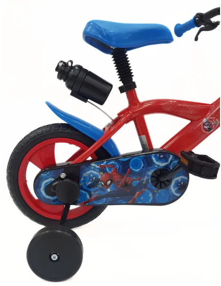 Rower Dziecięcy 12 Stal Ubrake Błotniki Bidon Tarcza Kółka Boczne Chłopięcy