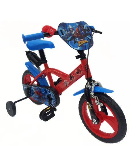 Rower Dziecięcy 12 Stal Ubrake Błotniki Bidon Tarcza Kółka Boczne Chłopięcy