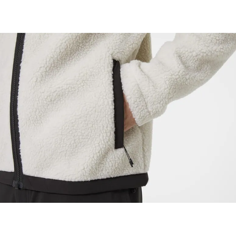 Kurtka Polarowa Męska Zimowa Helly Hassen Patrol Pile Biało-Czarna r. M