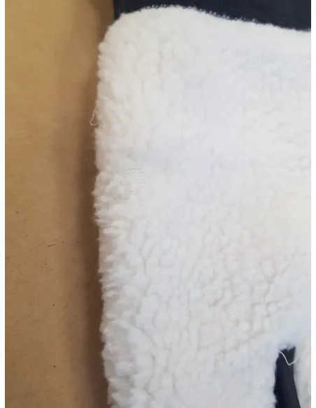 Kurtka Polarowa Męska Zimowa Helly Hassen Patrol Pile Biało-Czarna r. M