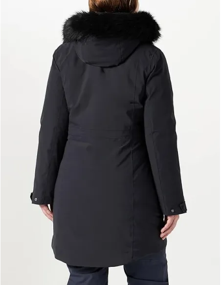 Kurtka Zimowa Damska Parka Schöffel Damen Down Kiew Fast Dry Czarna r. 38