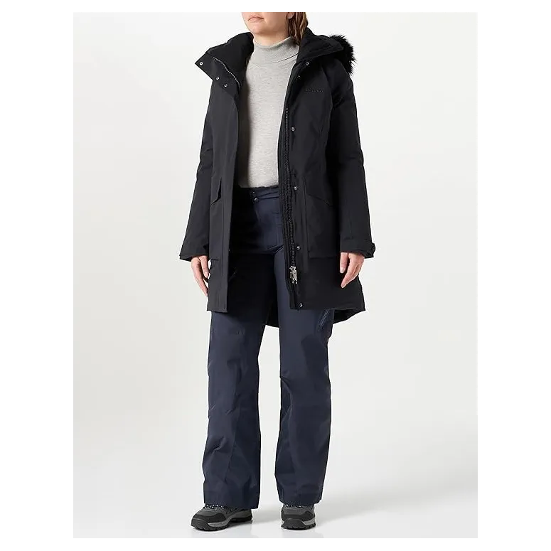 Kurtka Zimowa Damska Parka Schöffel Damen Down Kiew Fast Dry Czarna r. 38