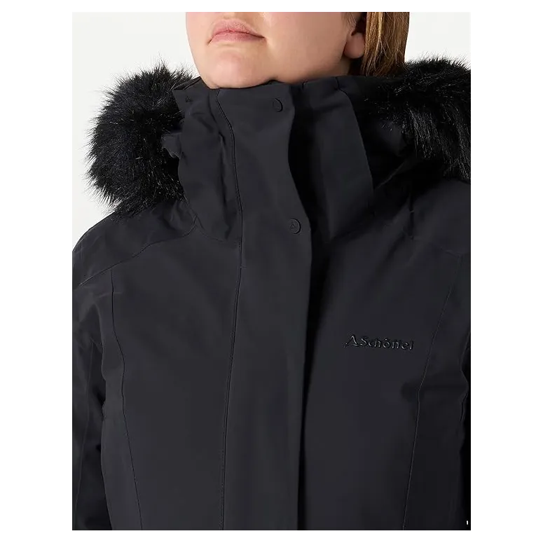Kurtka Zimowa Damska Parka Schöffel Damen Down Kiew Fast Dry Czarna r. 38