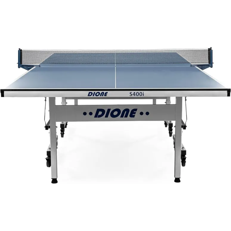 Stół Do Tenisa Stołowego Pingpong Dione S400I Niebieski Siatka Składany MDF
