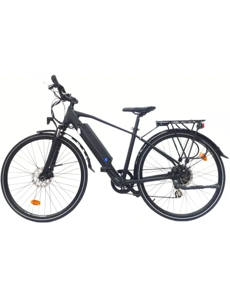 Elektryczny Rower Trekkingowy 28 Wspomaganie Światła Dzwonek Stopka Bagaż