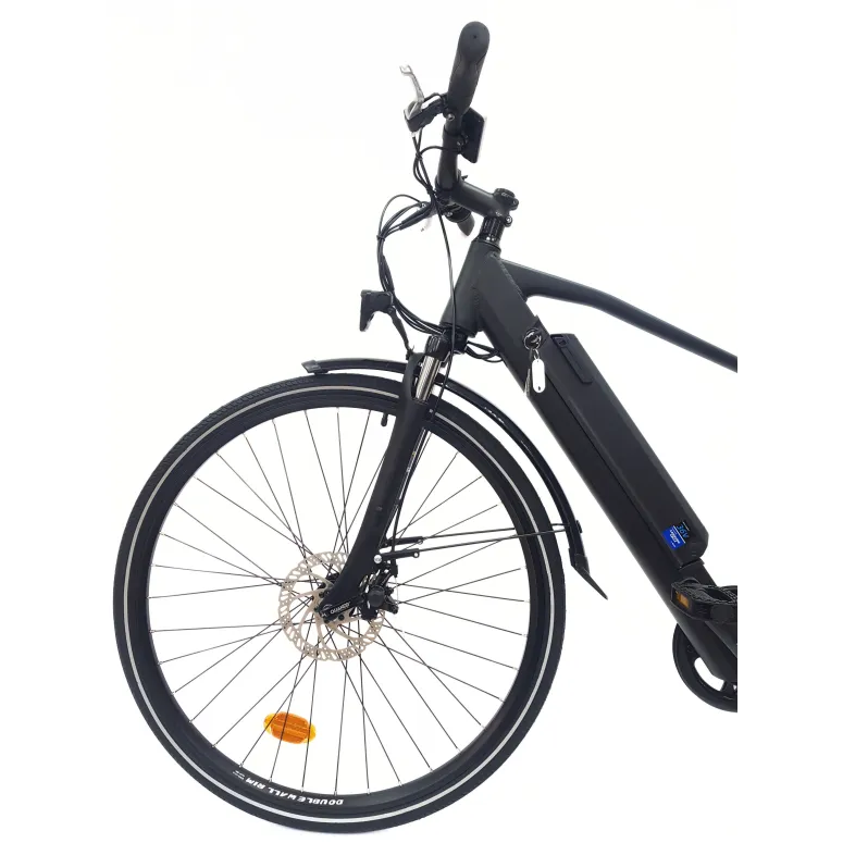 Elektryczny Rower Trekkingowy 28 Wspomaganie Światła Dzwonek Stopka Bagaż