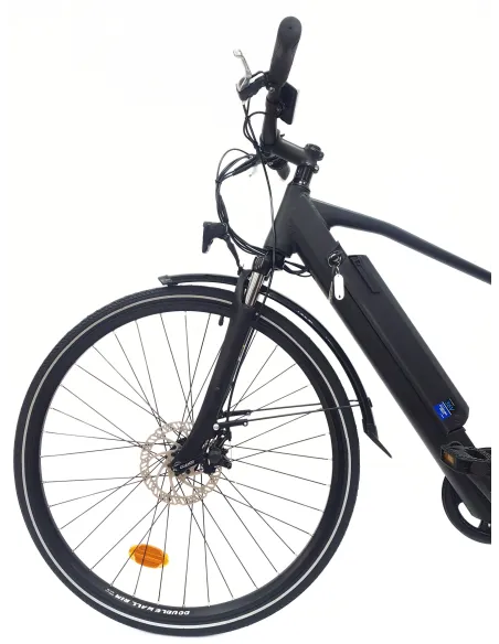 Elektryczny Rower Trekkingowy 28 Wspomaganie Światła Dzwonek Stopka Bagaż