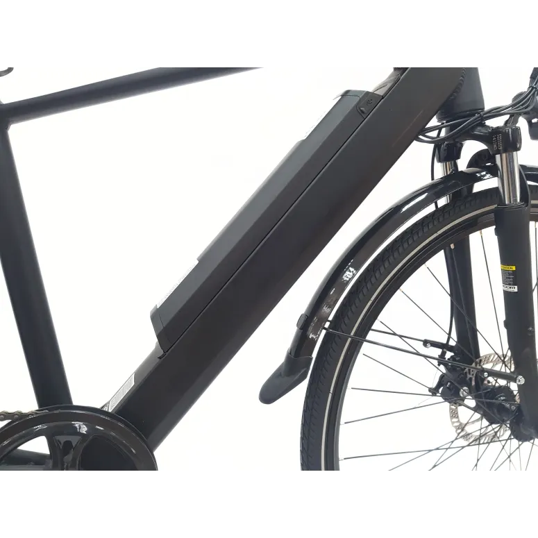 Elektryczny Rower Trekkingowy 28 Wspomaganie Światła Dzwonek Stopka Bagaż