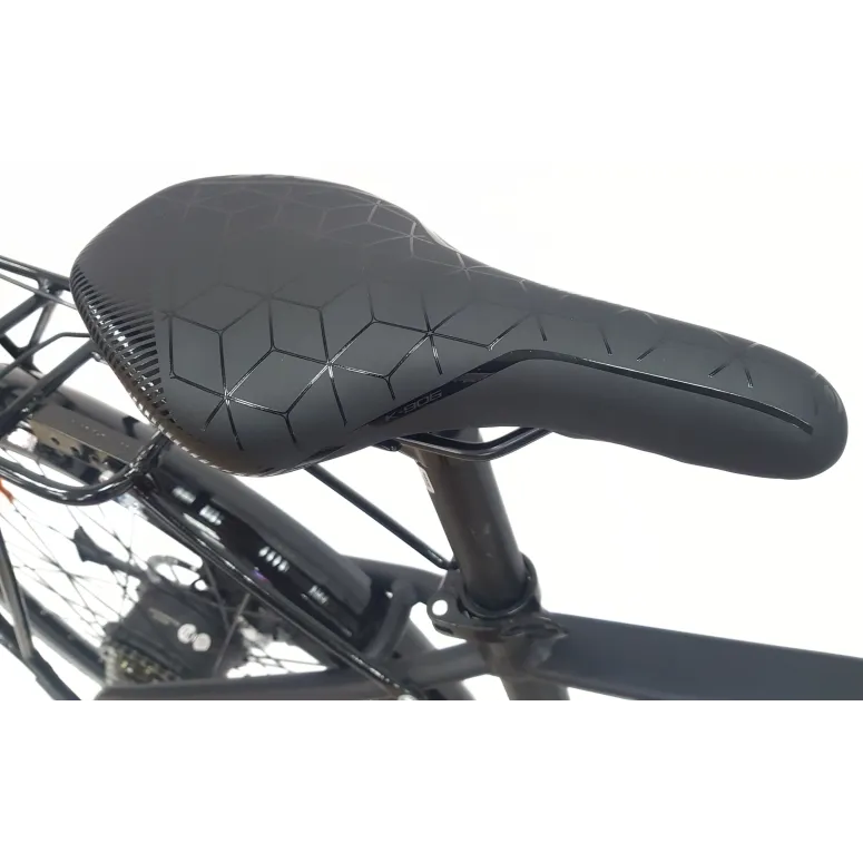 Elektryczny Rower Trekkingowy 28 Wspomaganie Światła Dzwonek Stopka Bagaż