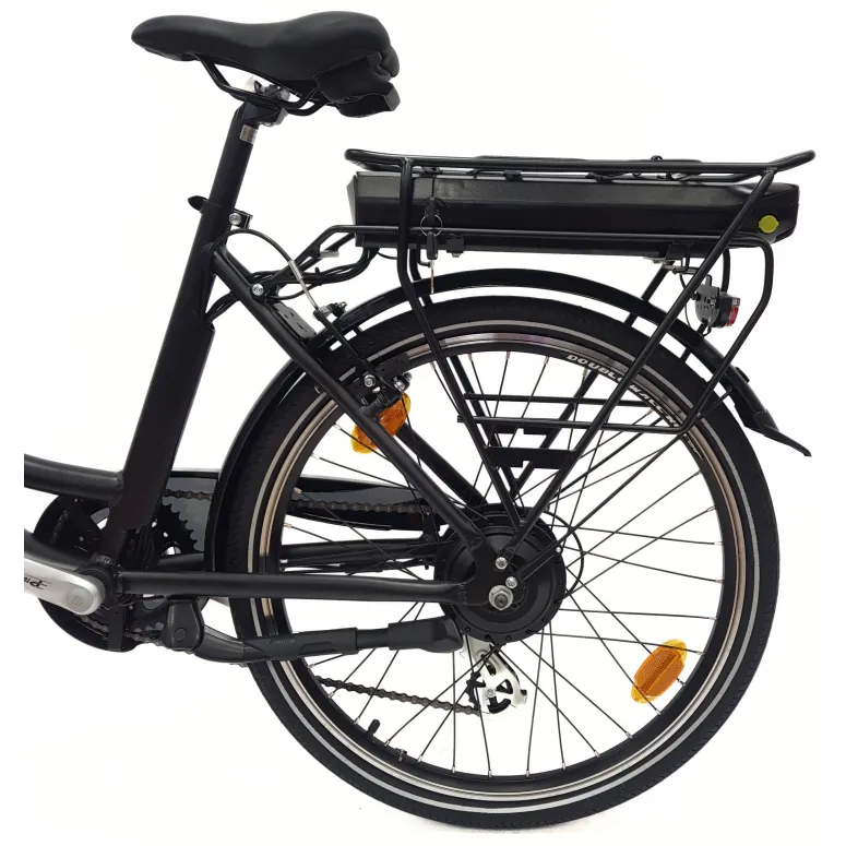 Elektryczny Rower Miejski 24 Alu Revo Altus 7-biegów Światła Odblaski 250W