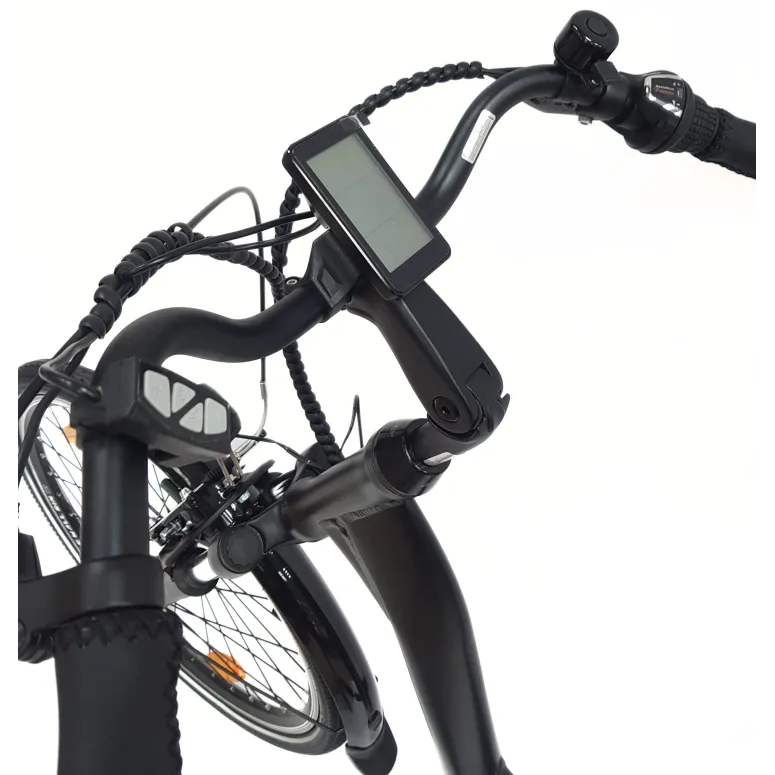 Elektryczny Rower Miejski 24 Alu Revo Altus 7-biegów Światła Odblaski 250W