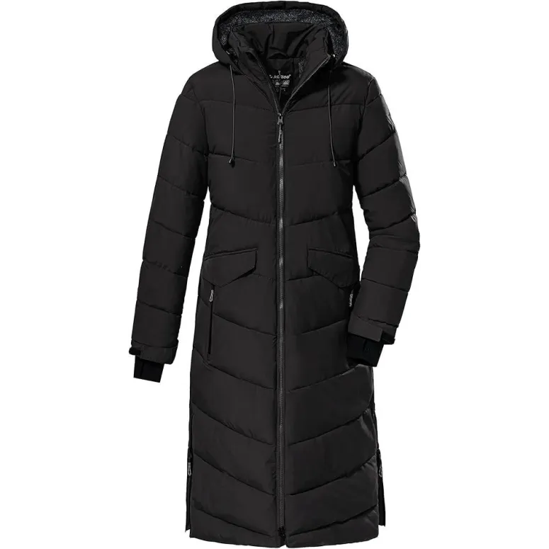 Kurtka Damska Zimowa Płaszcz Killtec Kow 62 Wmn Czarna Wodoodporna r. 40