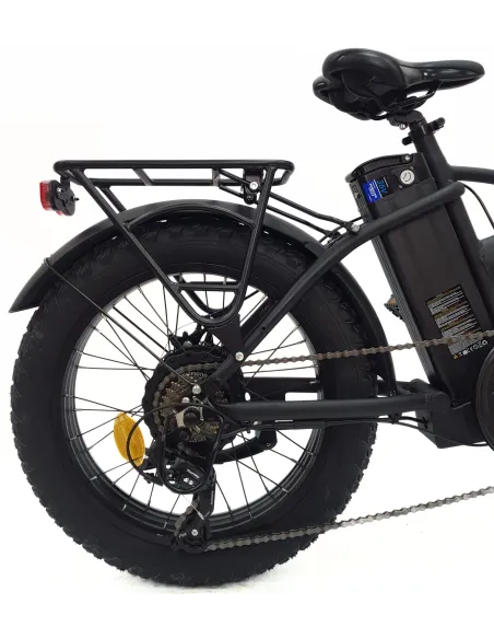 Elektryczny Rower Fatbike 20 Stal 25 km/h Męski Damski 40 km 250 W Składany