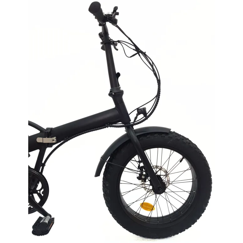 Elektryczny Rower Fatbike 20 Stal 25 km/h Męski Damski 40 km 250 W Składany