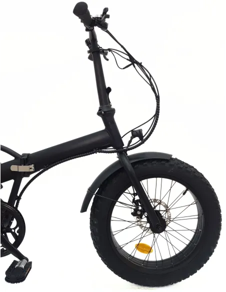 Elektryczny Rower Fatbike 20 Stal 25 km/h Męski Damski 40 km 250 W Składany