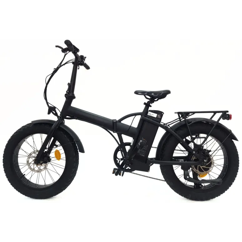 Elektryczny Rower Fatbike 20 Stal 25 km/h Męski Damski 40 km 250 W Składany