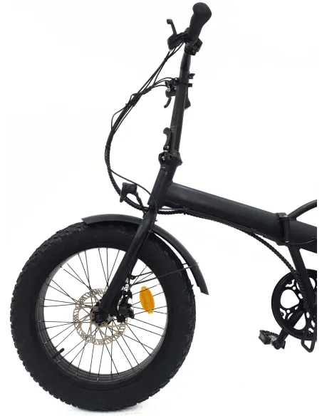 Elektryczny Rower Fatbike 20 Stal 25 km/h Męski Damski 40 km 250 W Składany