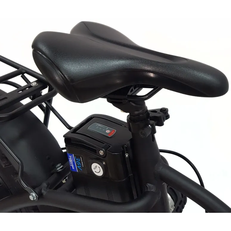 Elektryczny Rower Fatbike 20 Stal 25 km/h Męski Damski 40 km 250 W Składany