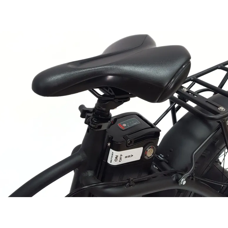 Elektryczny Rower Fatbike 20 Stal 25 km/h Męski Damski 40 km 250 W Składany