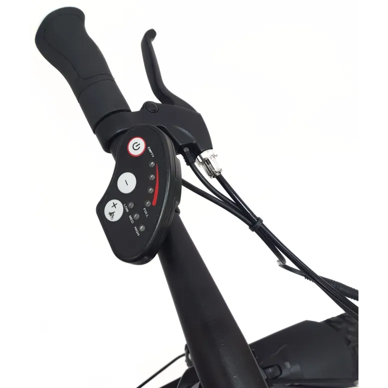 Elektryczny Rower Fatbike 20 Stal 25 km/h Męski Damski 40 km 250 W Składany