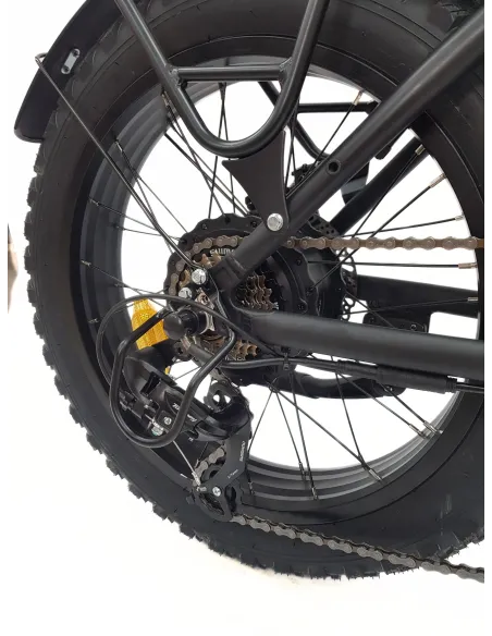 Elektryczny Rower Fatbike 20 Stal 25 km/h Męski Damski 40 km 250 W Składany