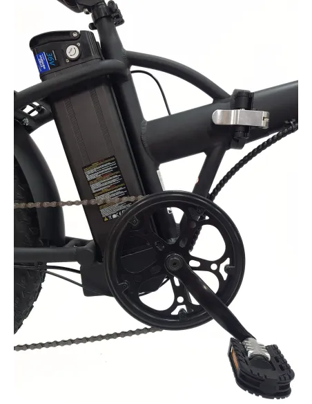 Elektryczny Rower Fatbike 20 Stal 25 km/h Męski Damski 40 km 250 W Składany