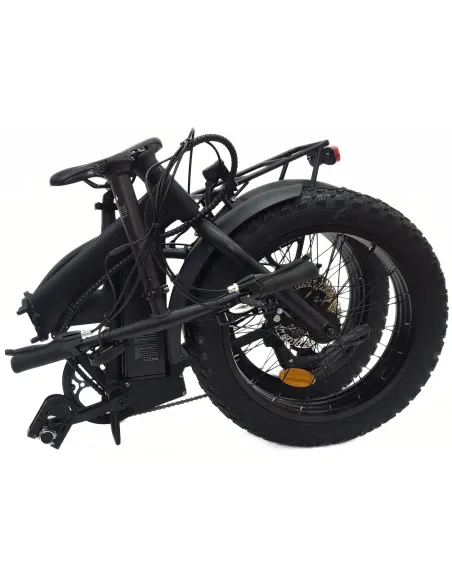 Elektryczny Rower Fatbike 20 Stal 25 km/h Męski Damski 40 km 250 W Składany